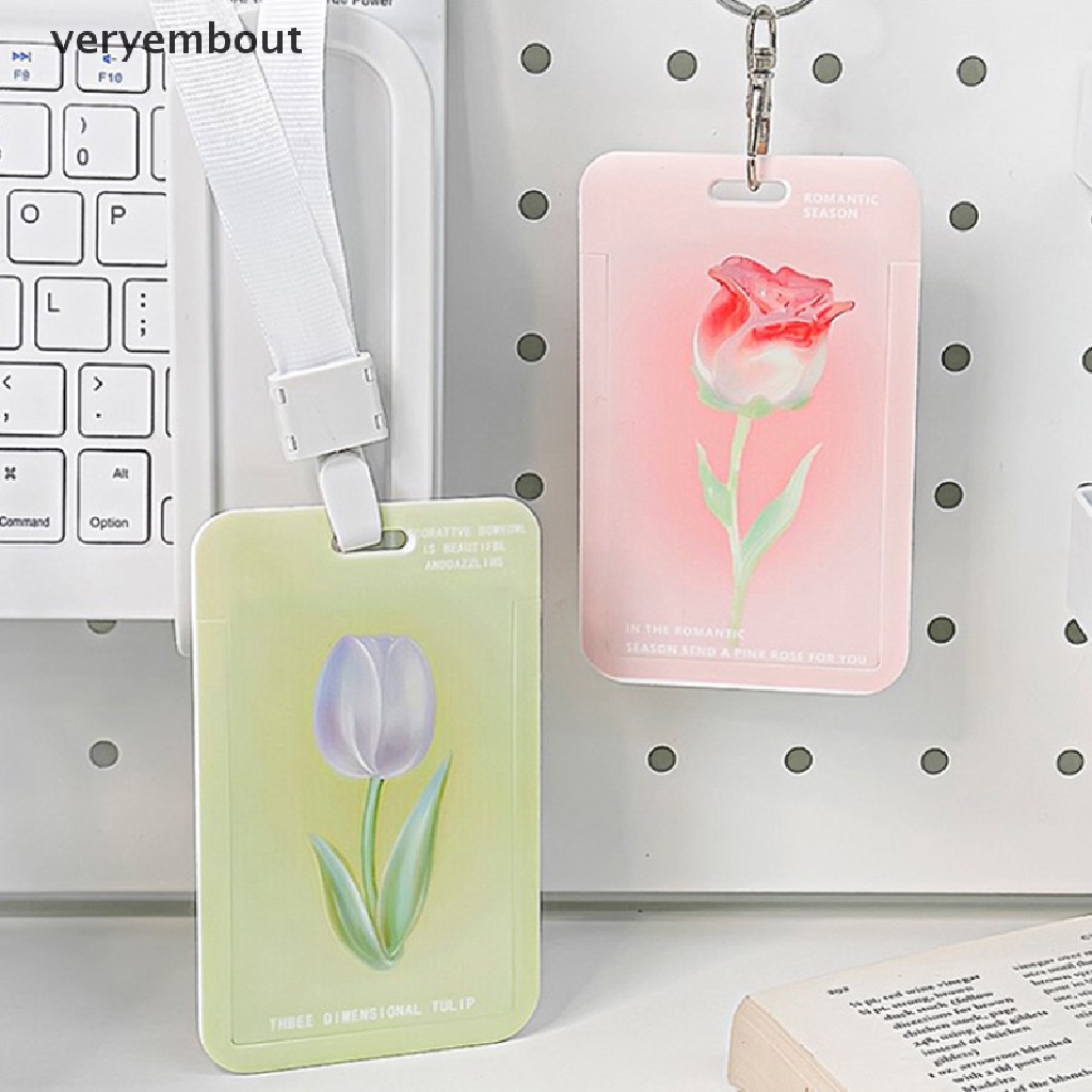 Ut Bộ Thẻ Cứng Hình Hoa Tulip Kiểm Soát Truy Cập Thẻ ID Bảo Vệ Truy Cập Truy Cập Cho Học Sinh