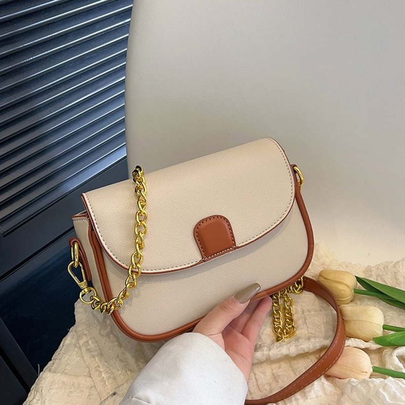 Ielgy Túi Đeo Chéo Vai Có Khóa Vuông Phủ Lông Cao Cấp Có Thể Điều Chỉnh Được Dành Cho Nữ