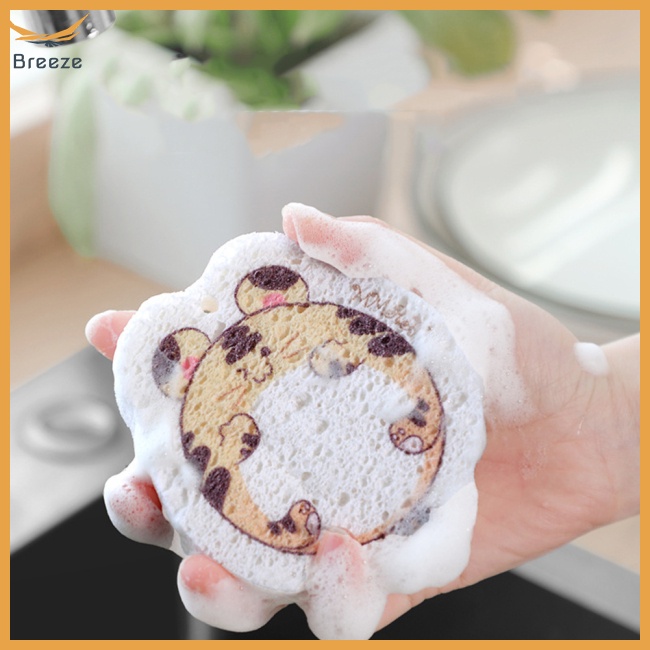 Miếng Bọt Biển Lau Chùi Chống Dính Dầu