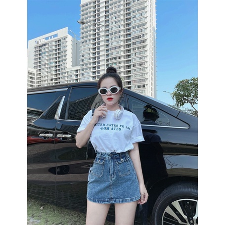 Chân Váy Jean 9013 Cloudy  phù hợp  nữ 40-70kg