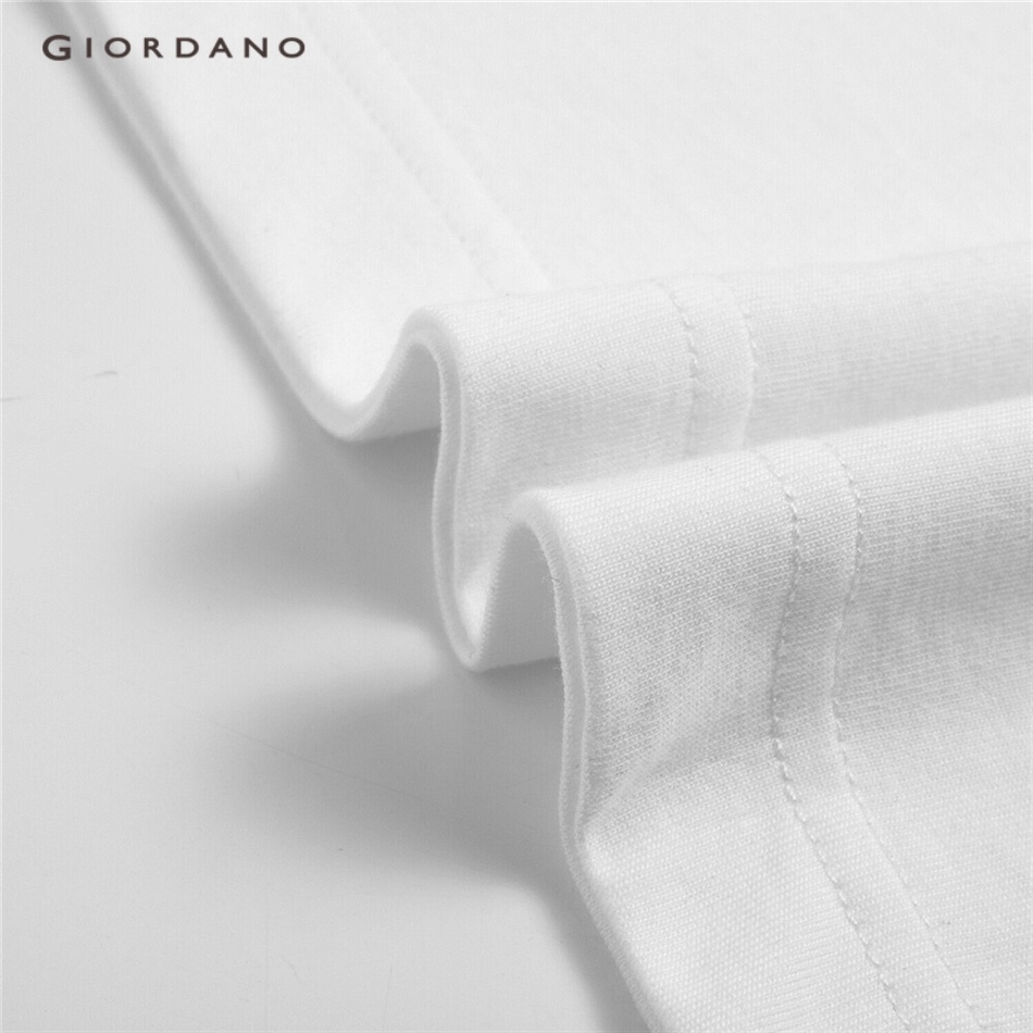 Áo thun GIORDANO 91093054 tay ngắn cổ tròn in họa tiết dành cho nam