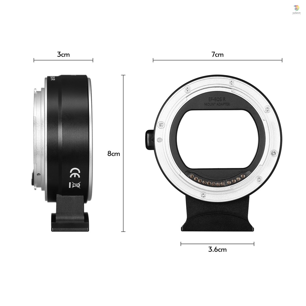 ANDOER Bộ Chuyển Đổi Ống Kính Máy Ảnh Tự Động Chuyên Dụng