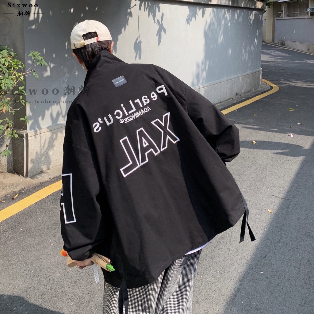 Áo Khoác Bóng Chày Dáng Rộng Thời Trang Mùa Xuân Thu Giản Dị Dành Cho Nam
