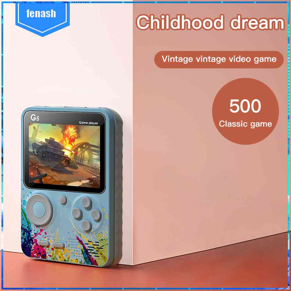Bộ Máy Chơi Game G5 Tích Hợp 500 Trò Chơi Cổ Điển Bỏ Túi