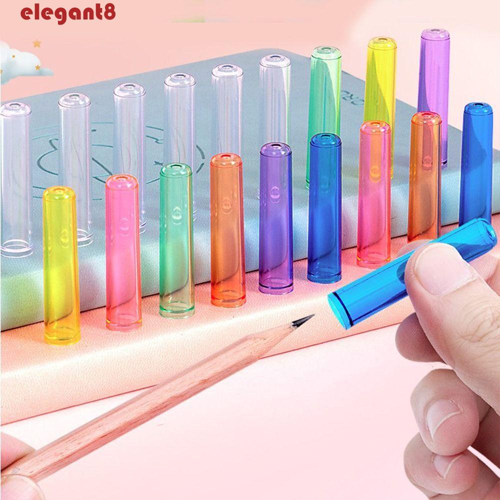 Nắp Bút Chì Bằng Nhựa Kiểu Dáng Dễ Thương Dành Cho Học Sinh