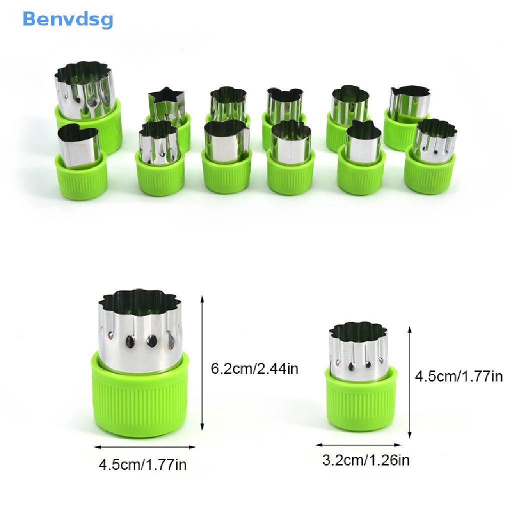 Set 11 Dụng Cụ Cắt Bánh Quy Bằng Inox Họa Tiết Hoạt Hình Dễ Thương