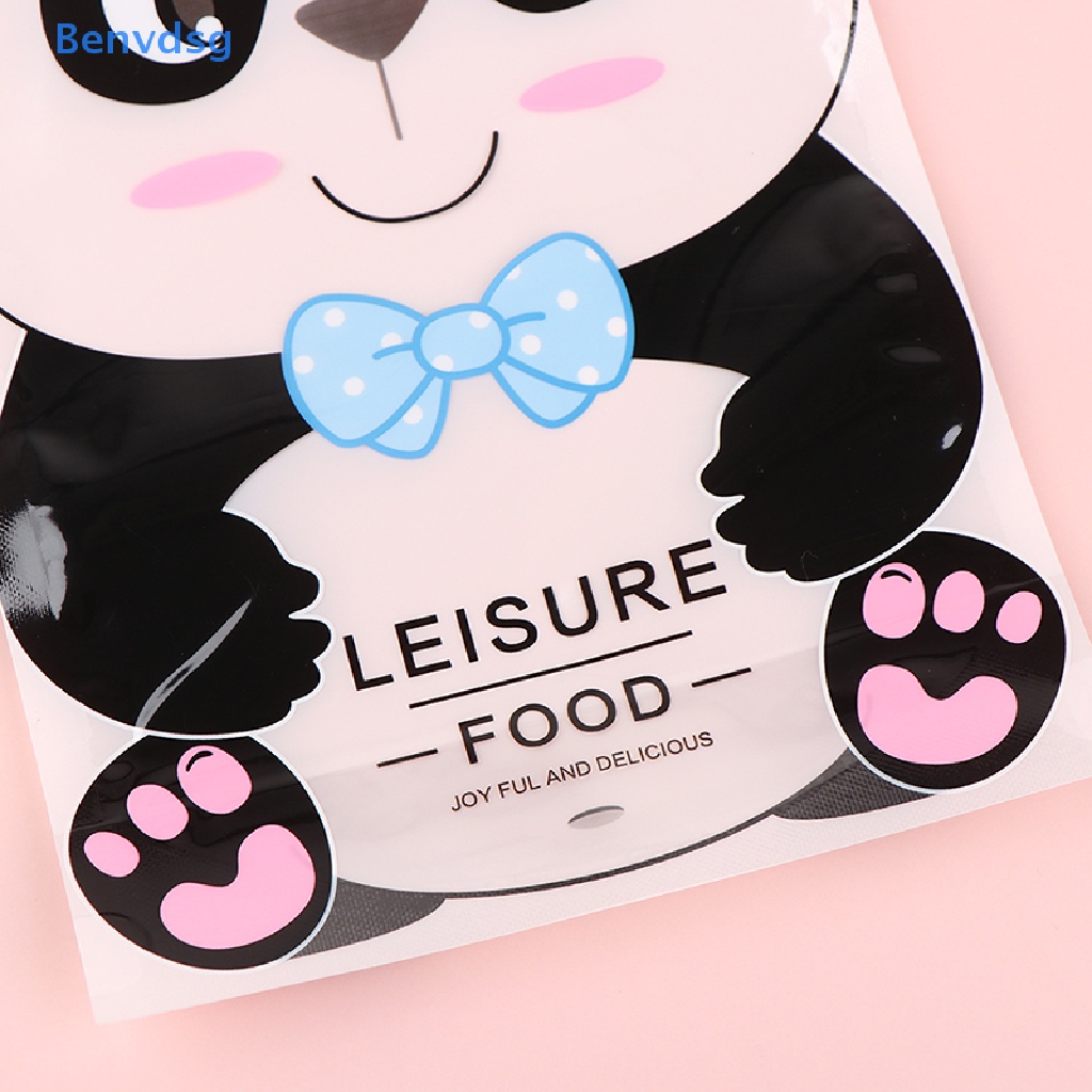 Bộ 5 Túi Đựng Bánh Kẹo Tự Niêm Phong Họa Tiết Hoạt Hình Dễ Thương