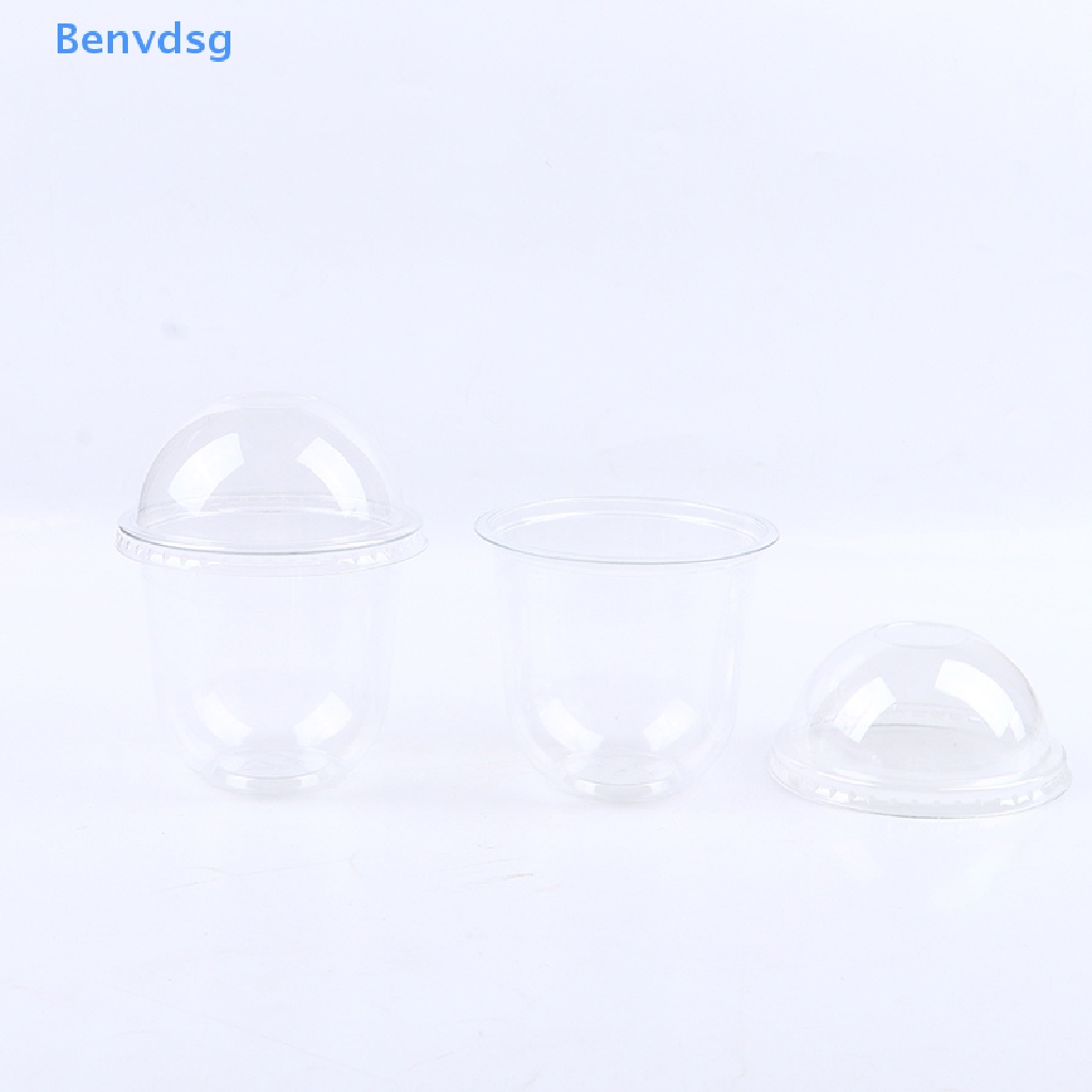 Bộ 12 Cốc Đựng Kem / Món Tráng Miệng 360ml Có Nắp Đậy Tiện Dụng