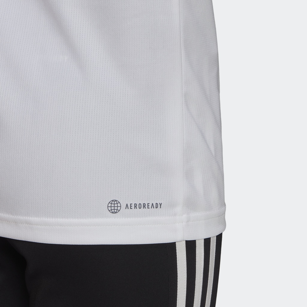 adidas Tập luyện Áo Thun Boyfriend Thể Thao AEROREADY Designed to Move Nữ trắng HE6741