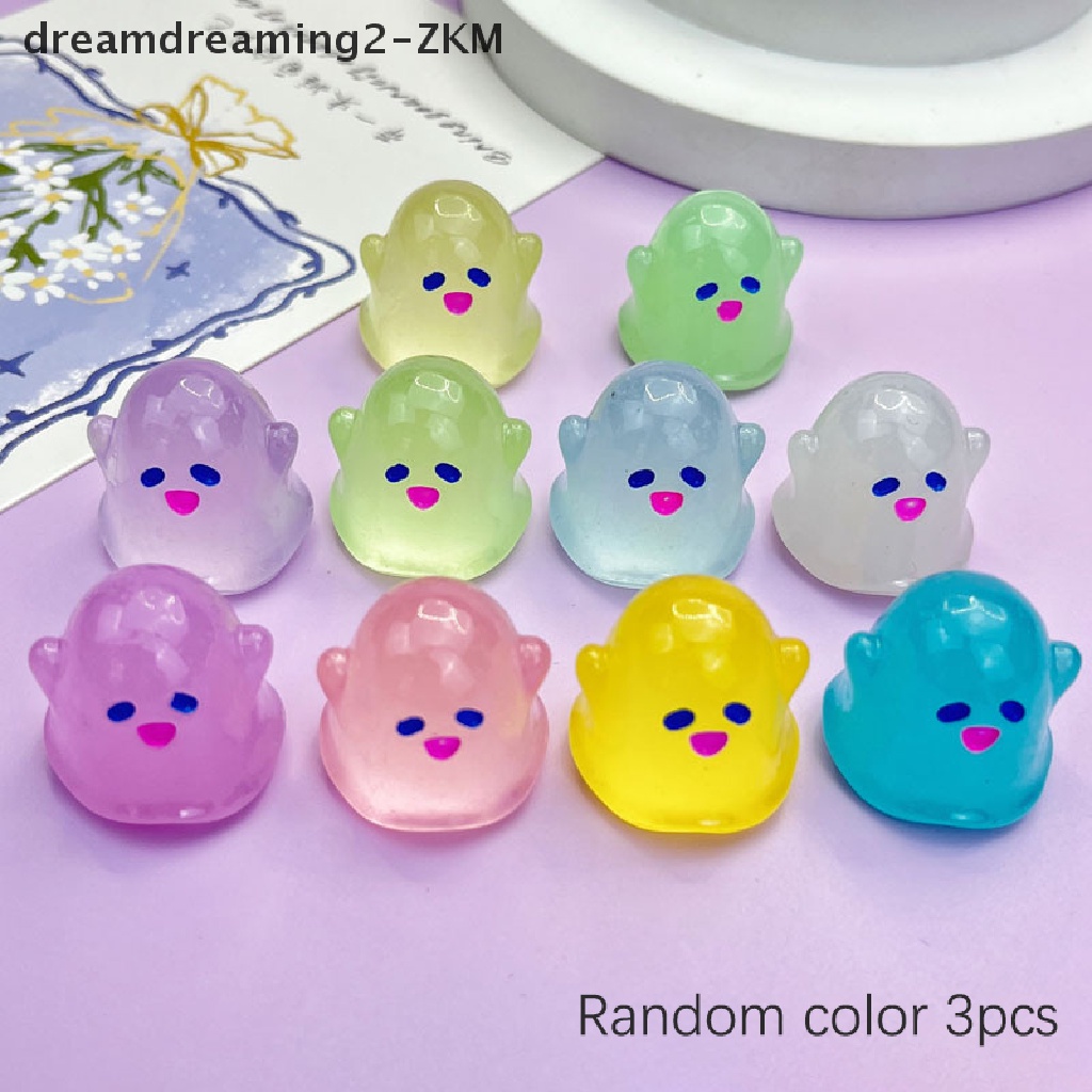 [Dreaming] Bộ 3 Miếng Dán Trang Trí Ốp Điện Thoại Mini Hình Phong Cảnh Phát Quang DIY