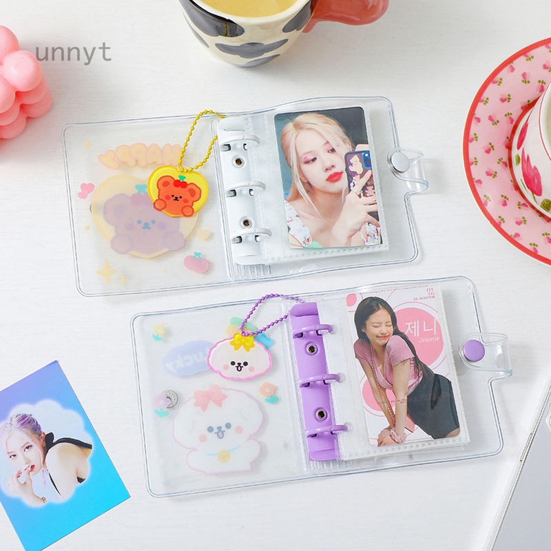 Album Ảnh 3 Inch 20 Ngăn Trong Suốt In Hình Hoạt Hình Kpop