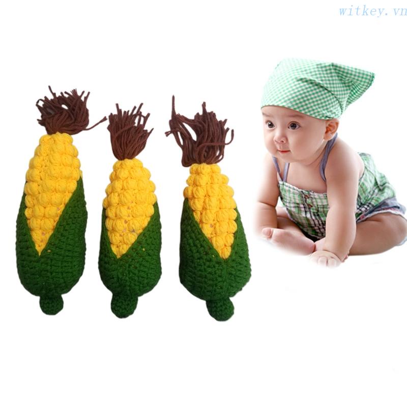 Phụ Kiện Chụp Ảnh Cho Bé Sơ Sinh Hình Lontaloupe / Khủng Long / Đám Mây / Bơ / Ong / Bắp / Xương Rồng Dễ Thương