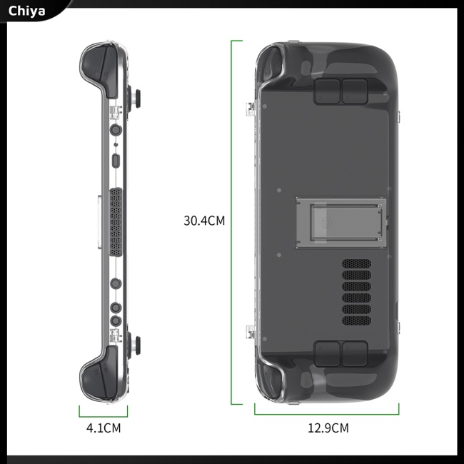 Ốp Pc Cứng Trong Suốt Chống Trượt Cho Máy Chơi Game Cầm Tay