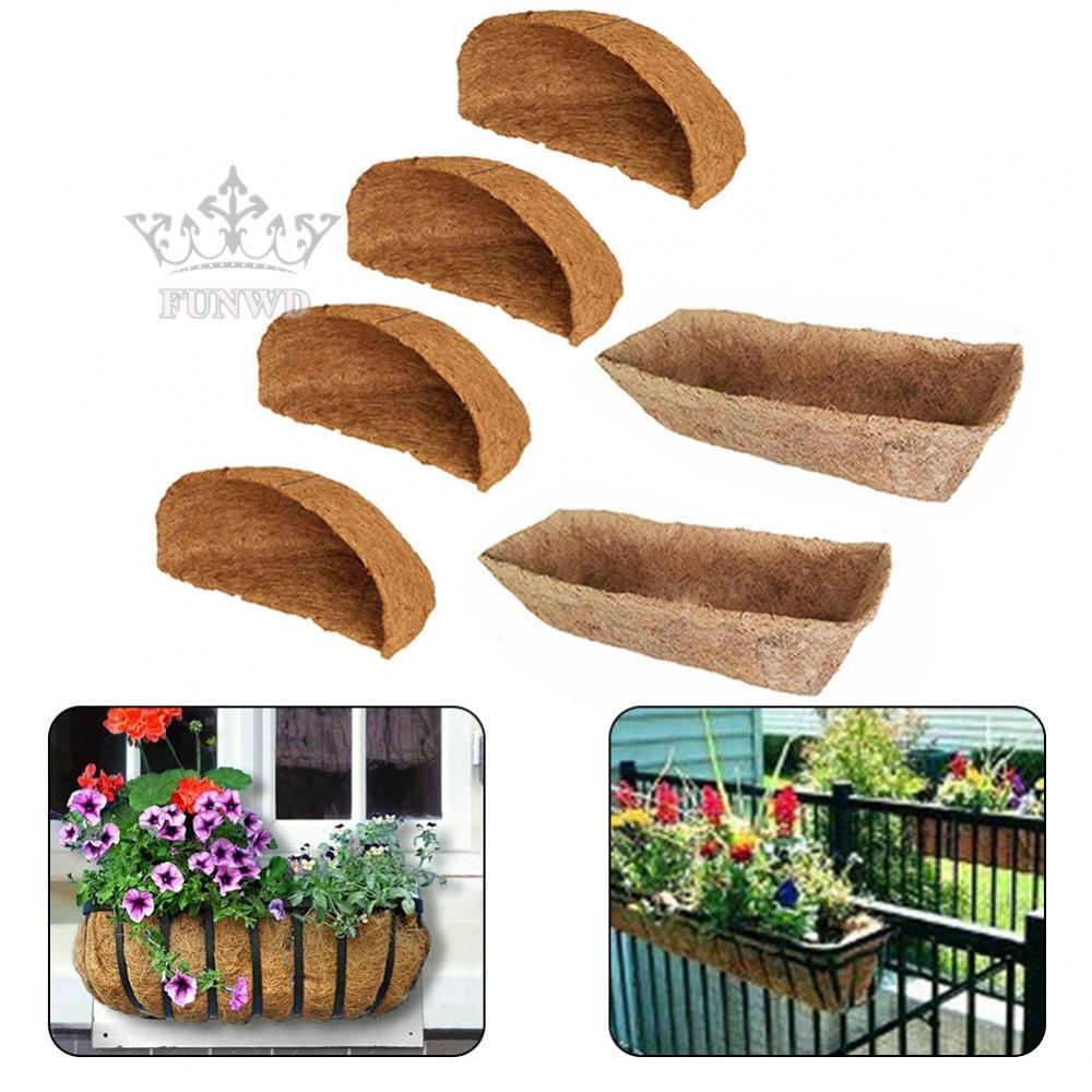 Giỏ Trồng Cây Dạng Treo Hình Tròn Bằng Sợi Dừa 10-30Cm