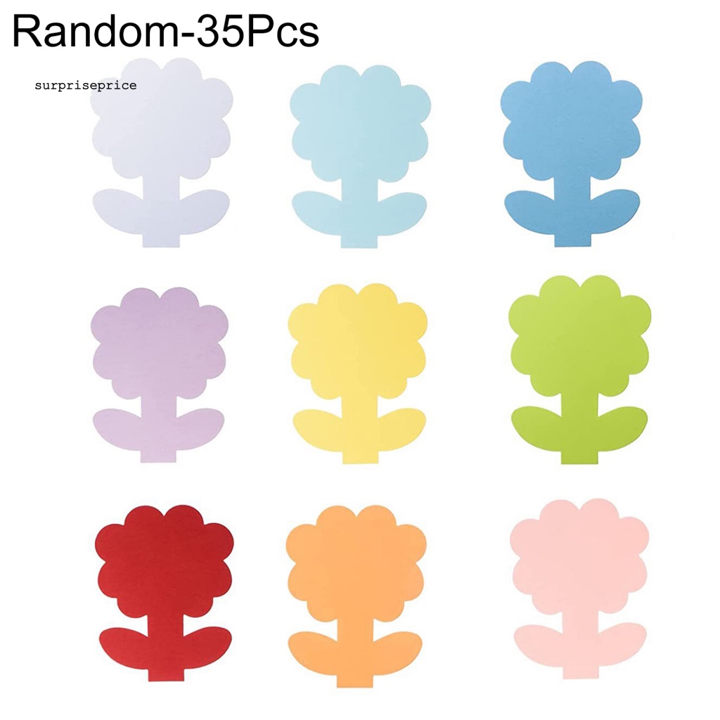 Spa Bộ 35 Bông Hoa Giấy Cắt Mắt Thủ Công DIY Tinh Tế Cắt Tỉa Thủ Công Làm Quà Tặng Sinh Nhật Trường Học Cho Bé