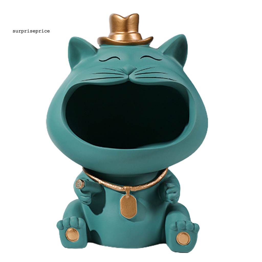 Hộp Đựng Trang Sức Bằng Nhựa Resin Sức Chứa Lớn Bắt Mắt Hình Chú Chó Sắp Xếp Gọn Gàng Trang Trí Nhà Cửa