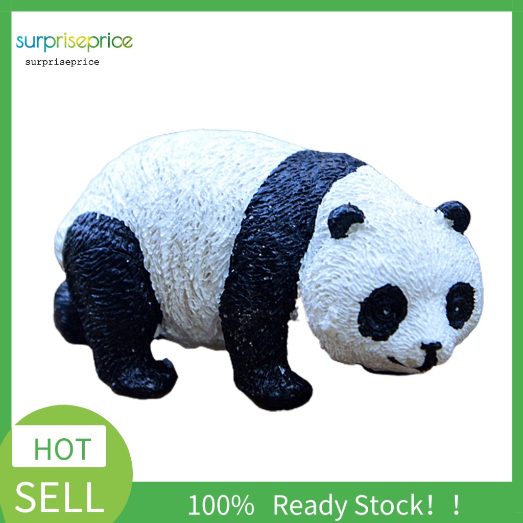 Spa Tượng Gấu Trúc Sống Động Như Thật Quyến Rũ Chi Tiết Thật Chính Xác Cho Sân Vườn