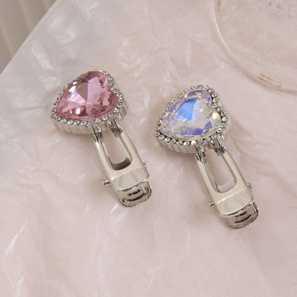 Kẹp Tóc Nơ Bằng Hợp Kim Dễ Thương Phong Cách Hàn Quốc|Kẹp Mỏ Vịt Cho Nữ