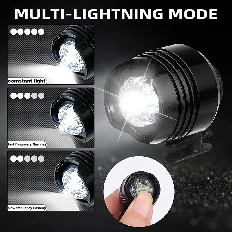 2 Gói Đèn 3 Chế Độ Sáng Cho Thú Cưng / Đi Bộ / Cắm Trại / Phụ Kiện Đám Cưới (Bạc)