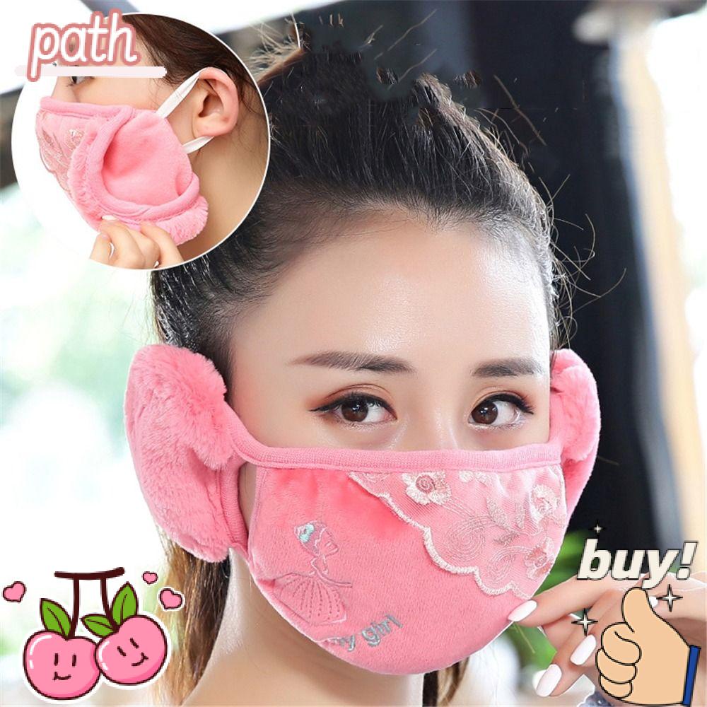 Chụp Tai Chống Lạnh Thoáng Khí Chuyên Dùng Cho Nữ Khi Đạp Xe