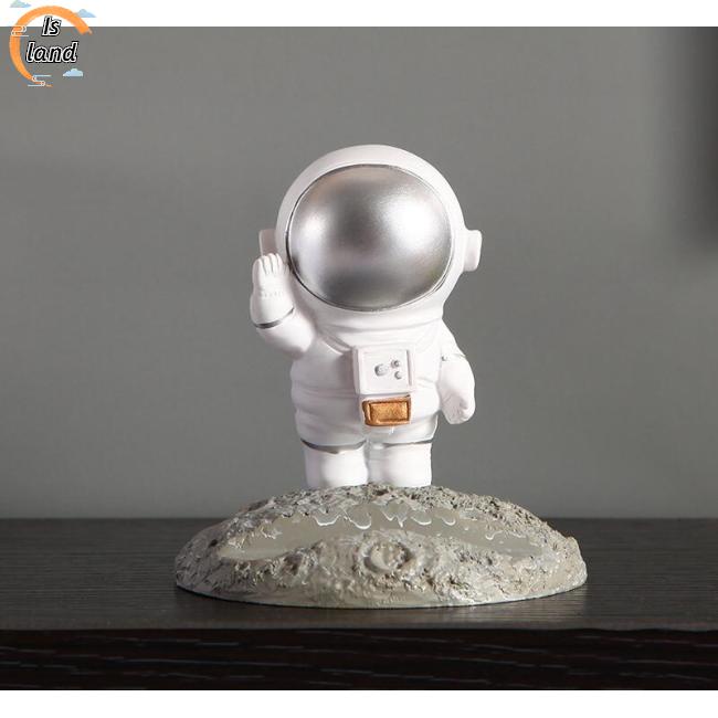 Giá Đỡ Điện Thoại / Máy Tính Bảng Bằng Resin Chống Trượt Hình Phi Hành Gia