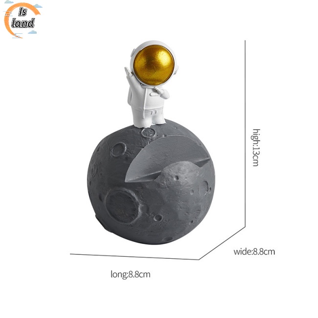 Giá Đỡ Điện Thoại / Máy Tính Bảng Bằng Resin Chống Trượt Hình Phi Hành Gia