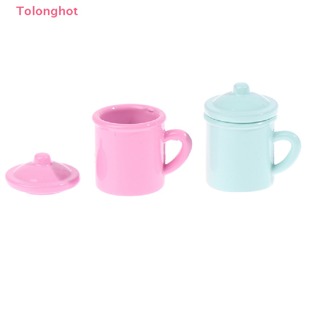 Bộ Cốc / Tách Uống Nước 1 / 12 Dùng Trang Trí Nhà Búp Bê