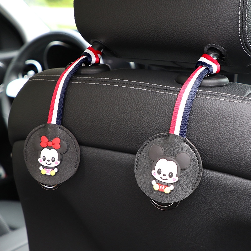 Móc Treo Đồ Nhỏ Vô Hình Và Dễ Thương Gắn Phía Sau Ghế Ngồi Xe Hơi HL