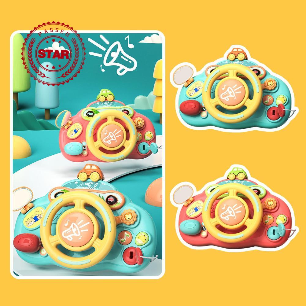 Vô Lăng Xe Hơi Đồ Chơi Có Nhạc Cho Bé P4A1