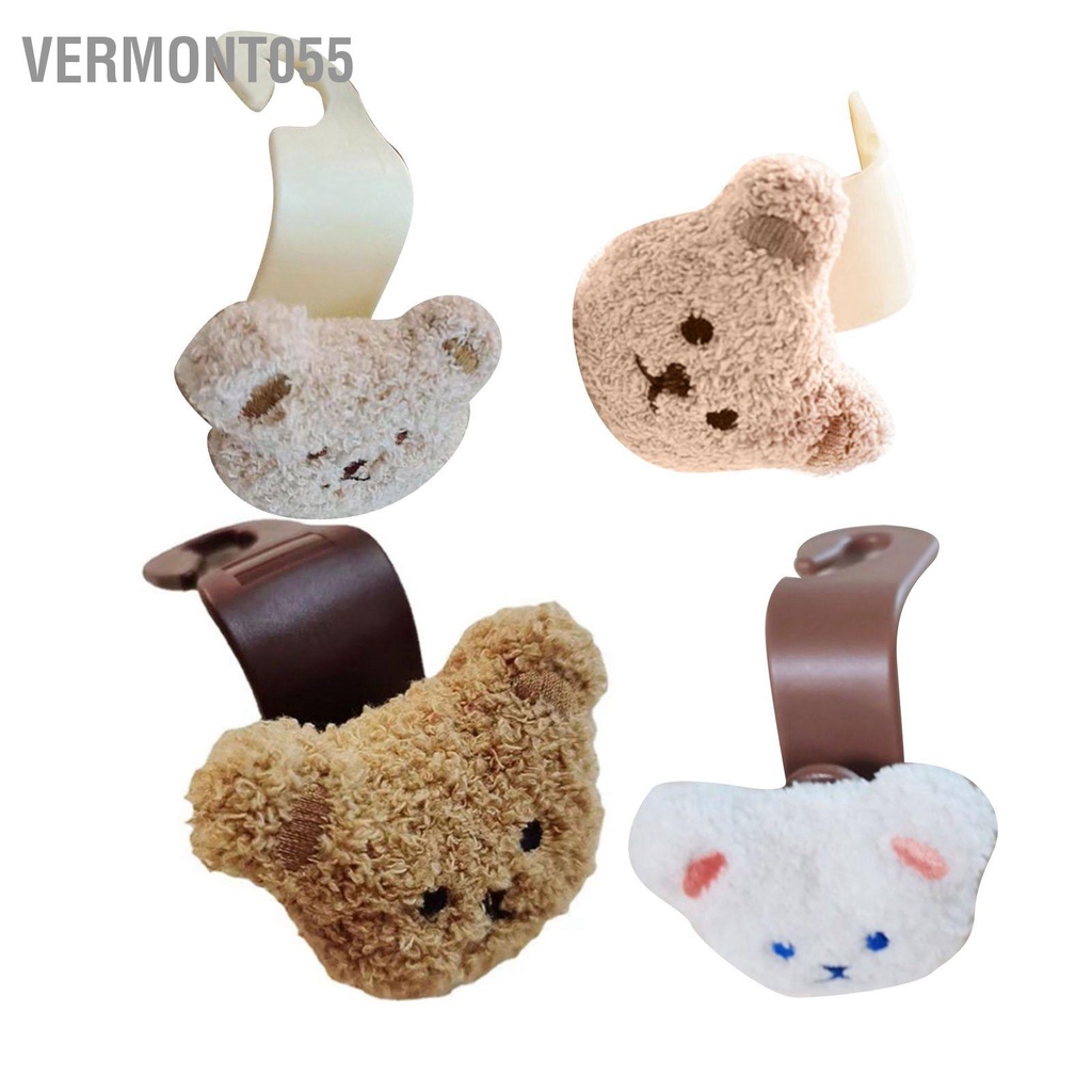 Vermont055 Móc Ví Ô Tô Phong Cách Gấu Nhỏ Dễ Dàng Gắn Nhựa An Toàn  Chất Liệu Mềm Mại Treo Gối Tựa Đầu Cho Xe Túi Bình