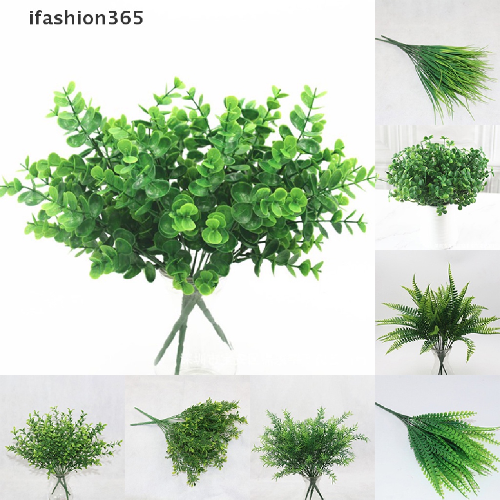 Nhánh Lá Nhân Tạo Dùng Trang Trí Nhà Cửa / Văn Phòng / Tiệc Cưới ifashion365