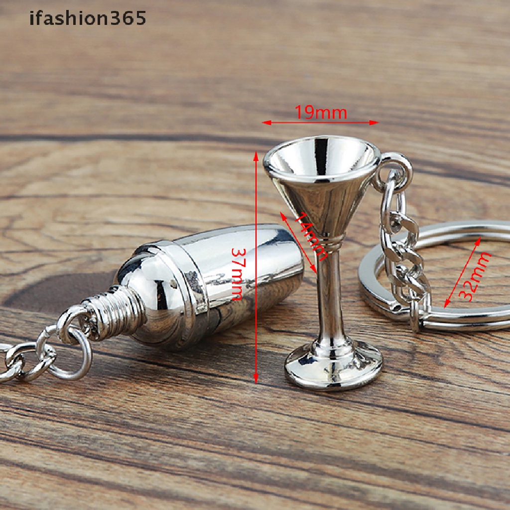 Móc Khóa Hình Chai Rượu Vang Độc Đáo Thời Trang ifashion365