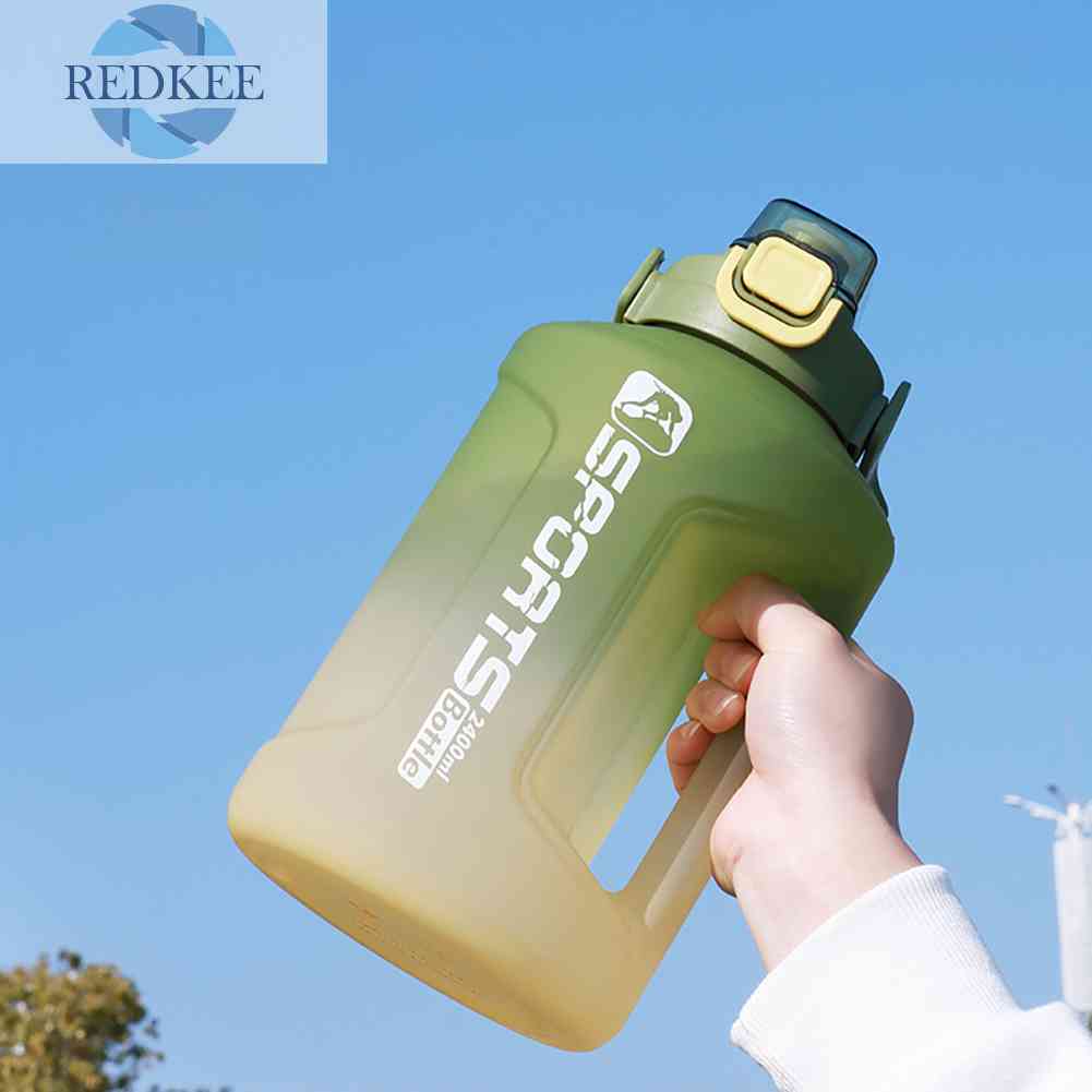 Bình Nước Thể Thao Dung Tích Lớn 2400ML