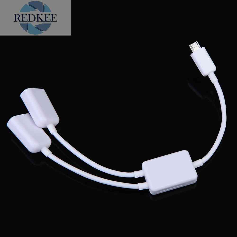 Bộ Chia Cổng Micro USB OTG Cho Tablet PC Và Điện Thoại Thông Minh