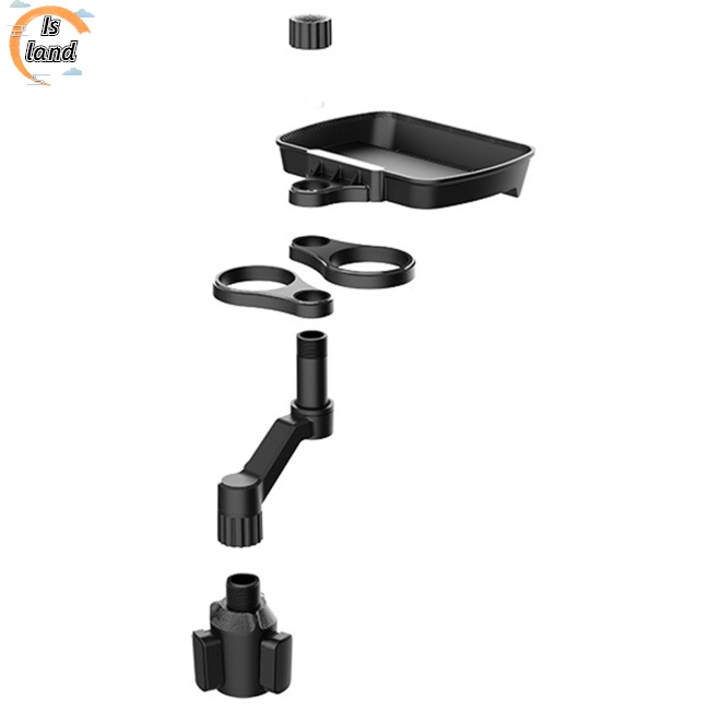 [IS] Giá Đỡ Điện Thoại / Khay Đựng Đồ Uống Mở Rộng Xoay 360 Độ Trên Xe Hơi