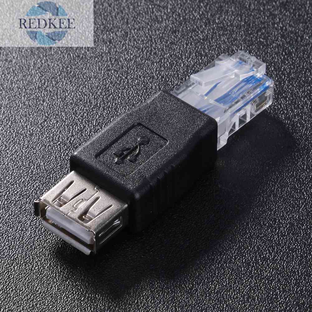 Cáp ChuyểN ĐổI MạNg LAN RJ45 ĐầU CắM Sang Lỗ CắM USB