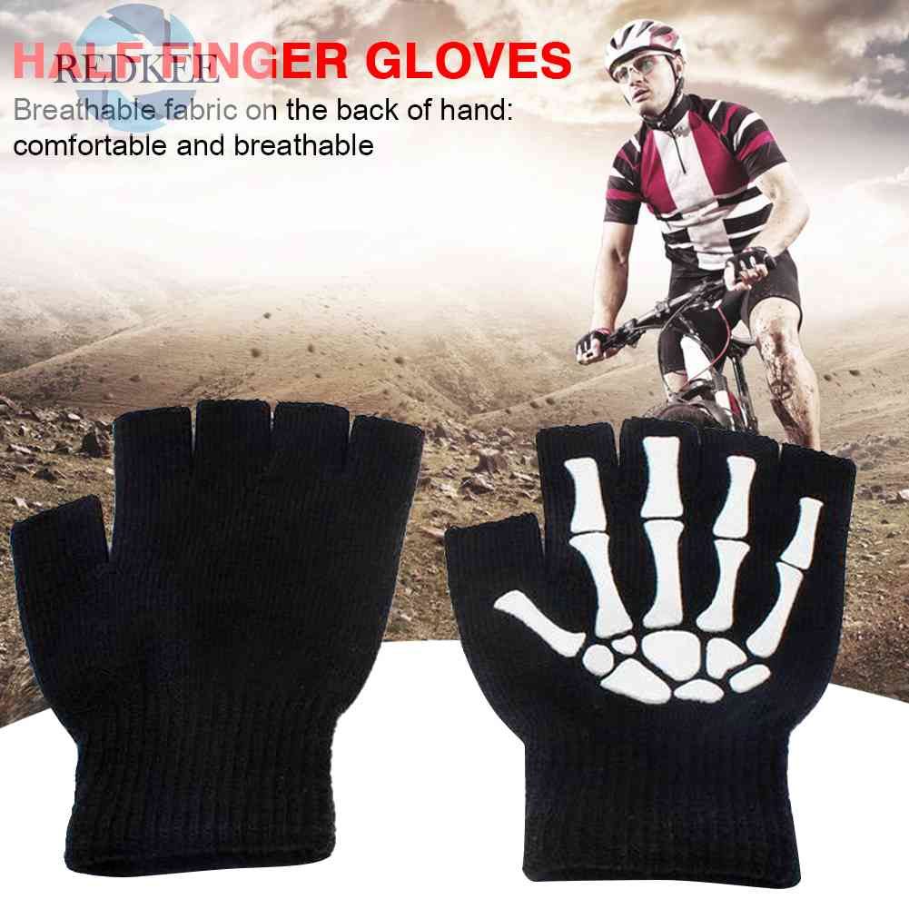 Găng Tay Hở Ngón Thời Trang Cho Nam Và Nữ