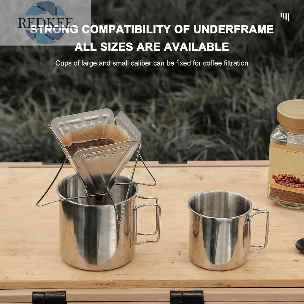 Giá Đỡ Lọc Cà Phê / Trà Có Thể Gấp Gọn Tiện Dụng Mang Theo