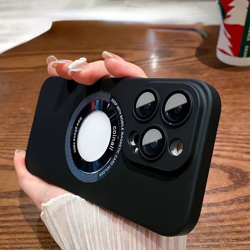 Ultra Ốp Điện Thoại Silicon Cứng Siêu Mỏng Bề Mặt Nhám Chống Dấu Vân Tay Có Tấm Bảo Vệ lens Cho iPhone 12 13 14 Pro Max 14 Plus