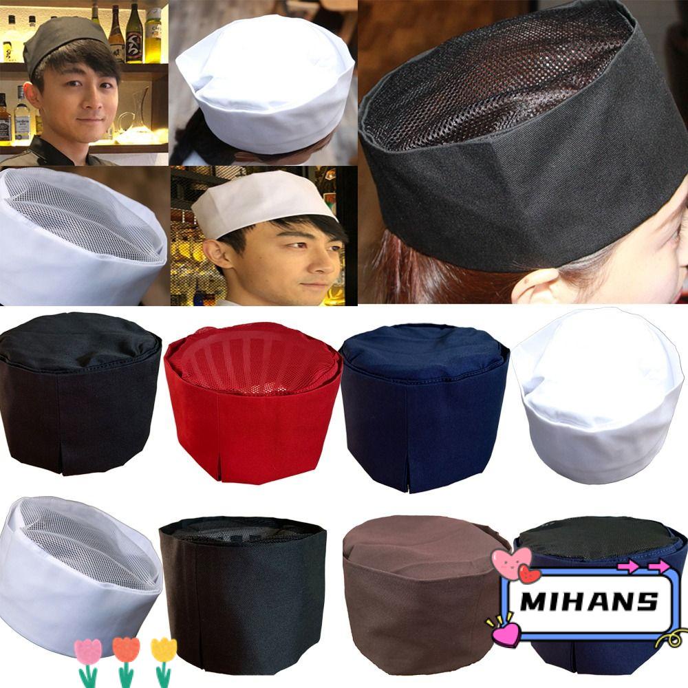 Mũ Đầu Bếp Nam Nữ Phối Lưới