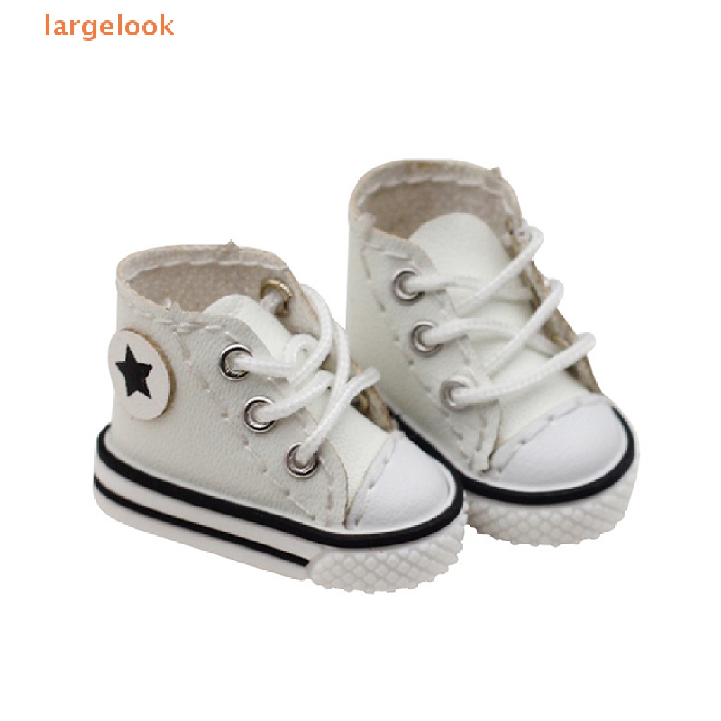 1 Đôi Giày Canvas Mini Thời Trang Cho Búp Bê