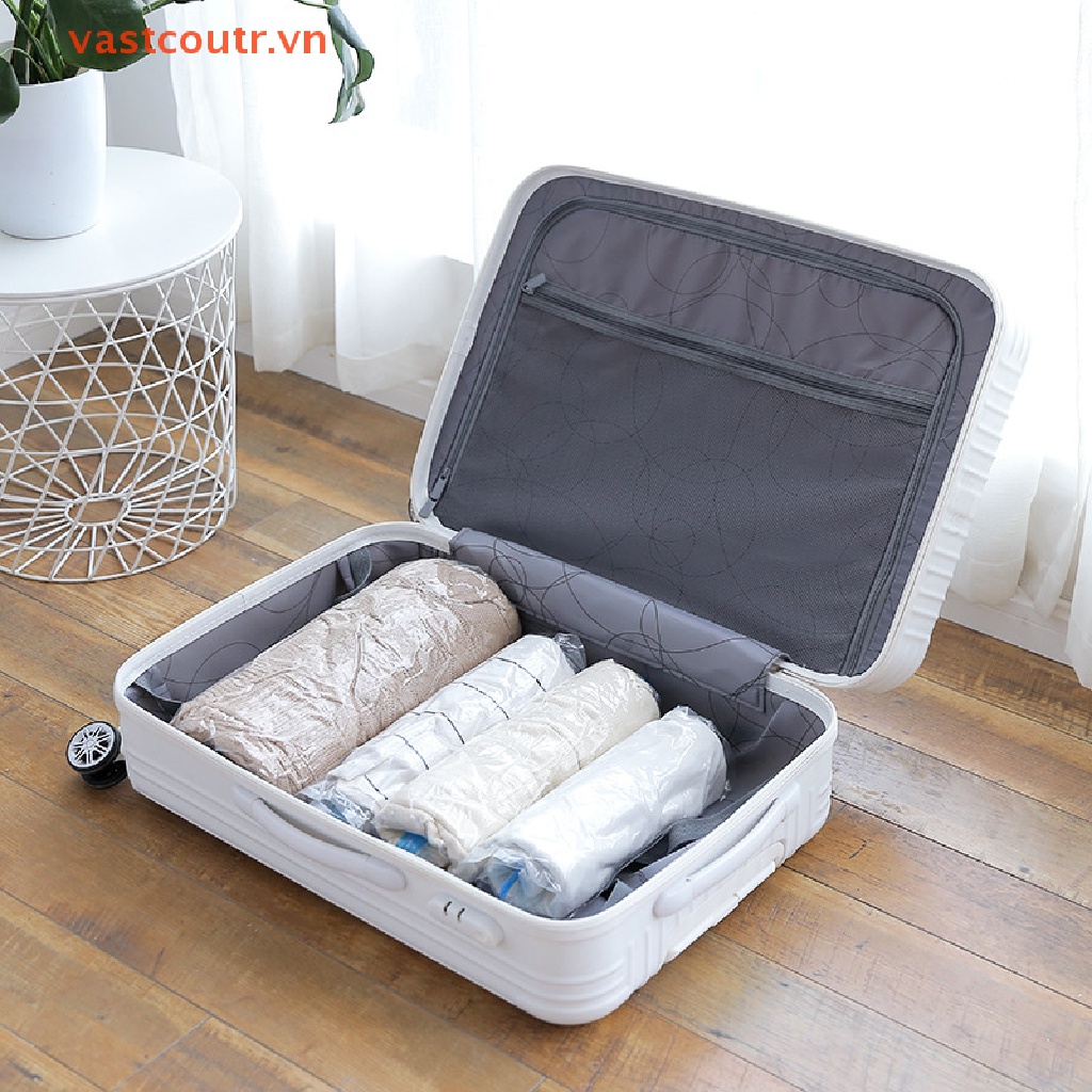 Túi Hút Chân Không Đựng Quần Áo Tiện Dụng Khi Đi Du Lịch
