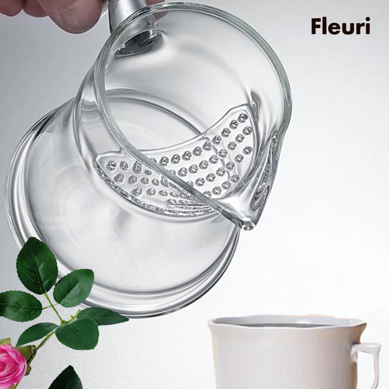 Cốc Thủy Tinh Tay Cầm Bằng Gỗ Đồng Thau 400Ml Tiện Dụng Cho Văn Phòng