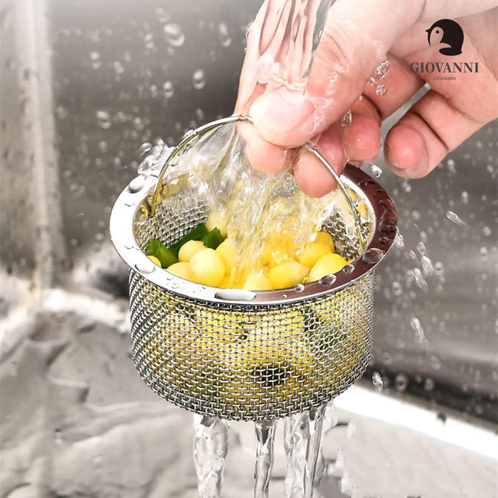 Dụng Cụ Lọc Rác Bồn Rửa Chén Bằng Thép Không Gỉ