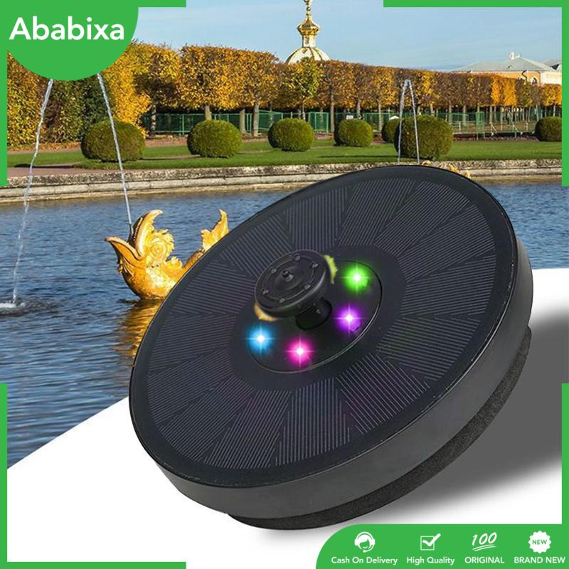 Máy Bơm Phun Nước Năng Lượng Mặt Trời 3W Có Đèn LED Tùy Chỉnh Tiện Dụng Cho Sân Vườn / Bể Cá