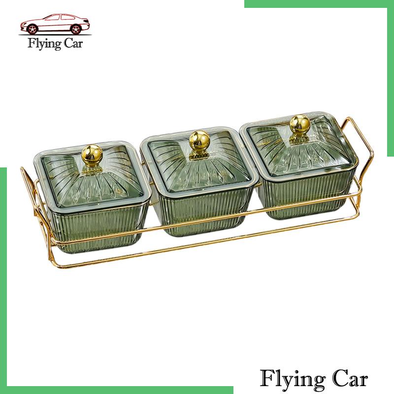 Đĩa Chia Ngăn Đựng Bánh Cupcake / Trái Cây Khô Kiểu Dáng Hiện Đại Lzdjfmy2