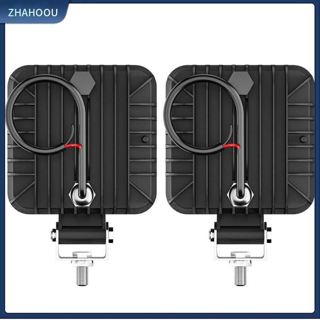 ☃Nhà Cửa☃ Set 2 Đèn Pha Led Vuông 4 Inch 128led 6500k Chuyên Dụng Cho Xe Hơi Địa Hình