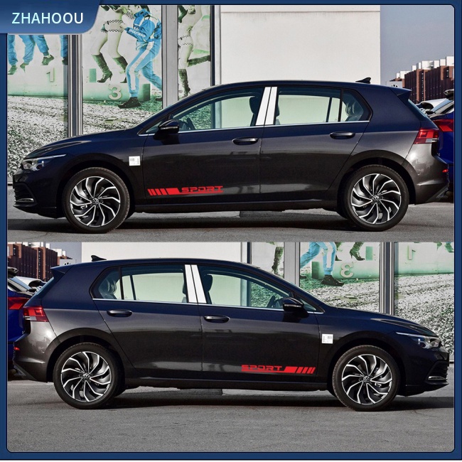 ☃Nhà Cửa☃ 1 Cặp Đề Can Dán Trang Trí Xe Hơi Thể Thao