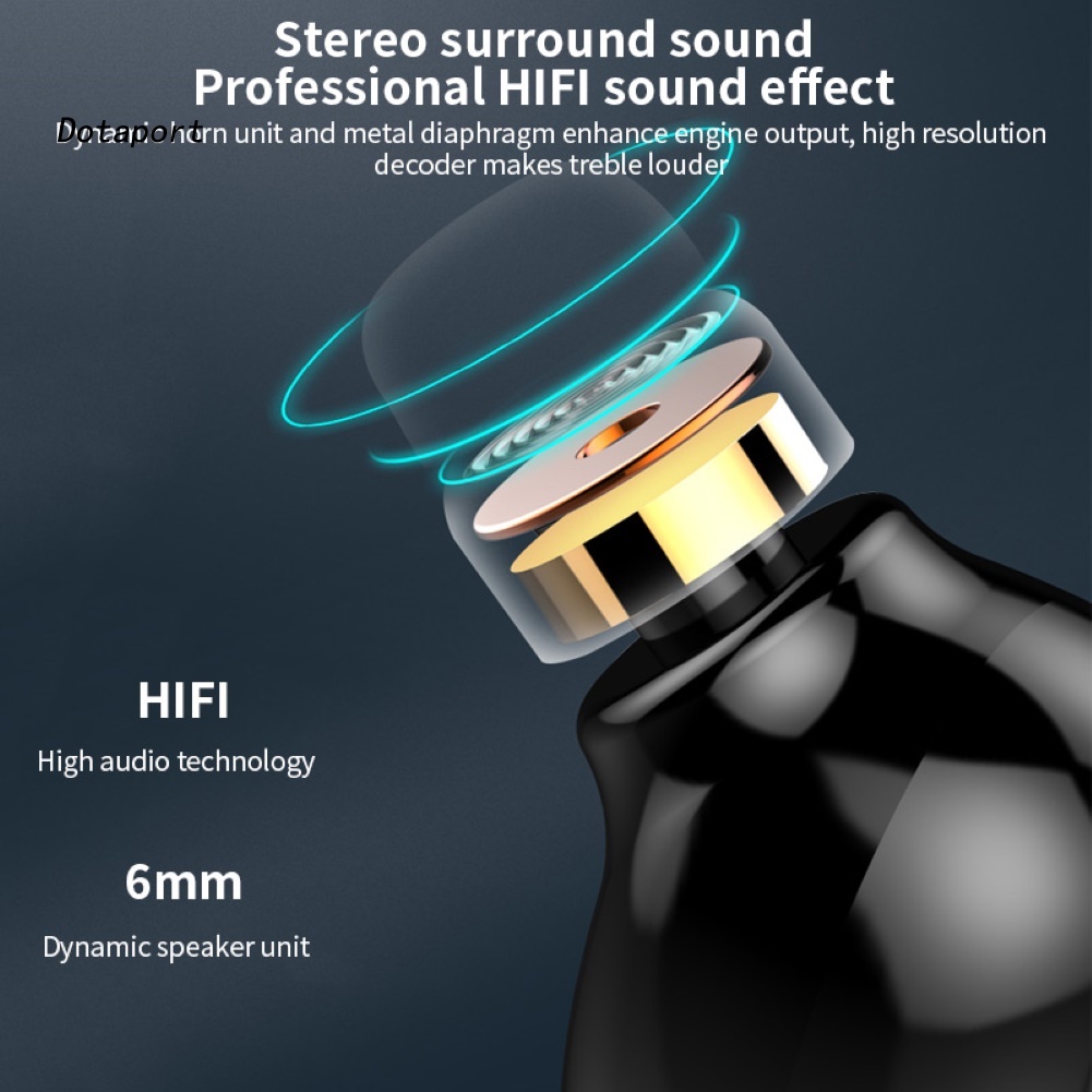 Tai Nghe Bluetooth 5.0 KDDT-V7 Kèm Phụ Kiện