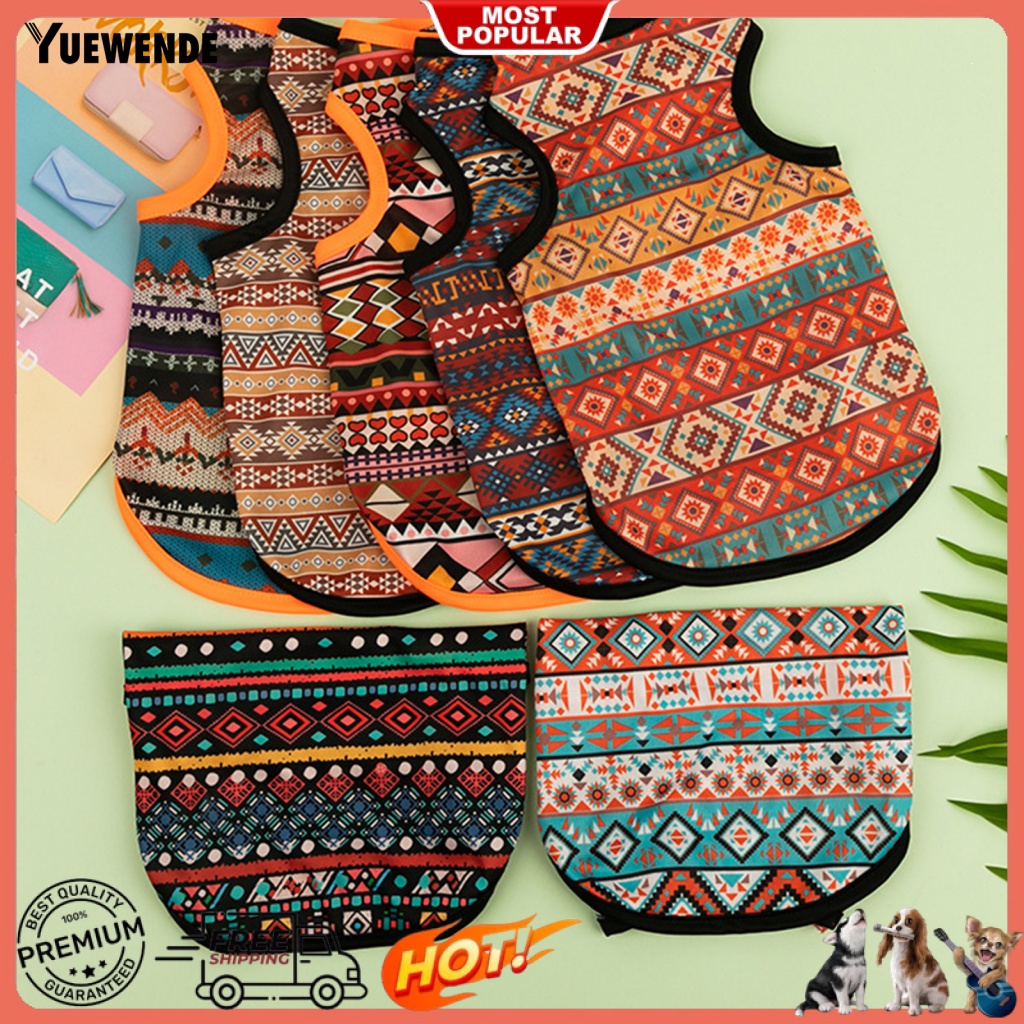 Áo Mùa Hè YE.B Không Tay Dễ Lên Màu Cho Thú Cưng